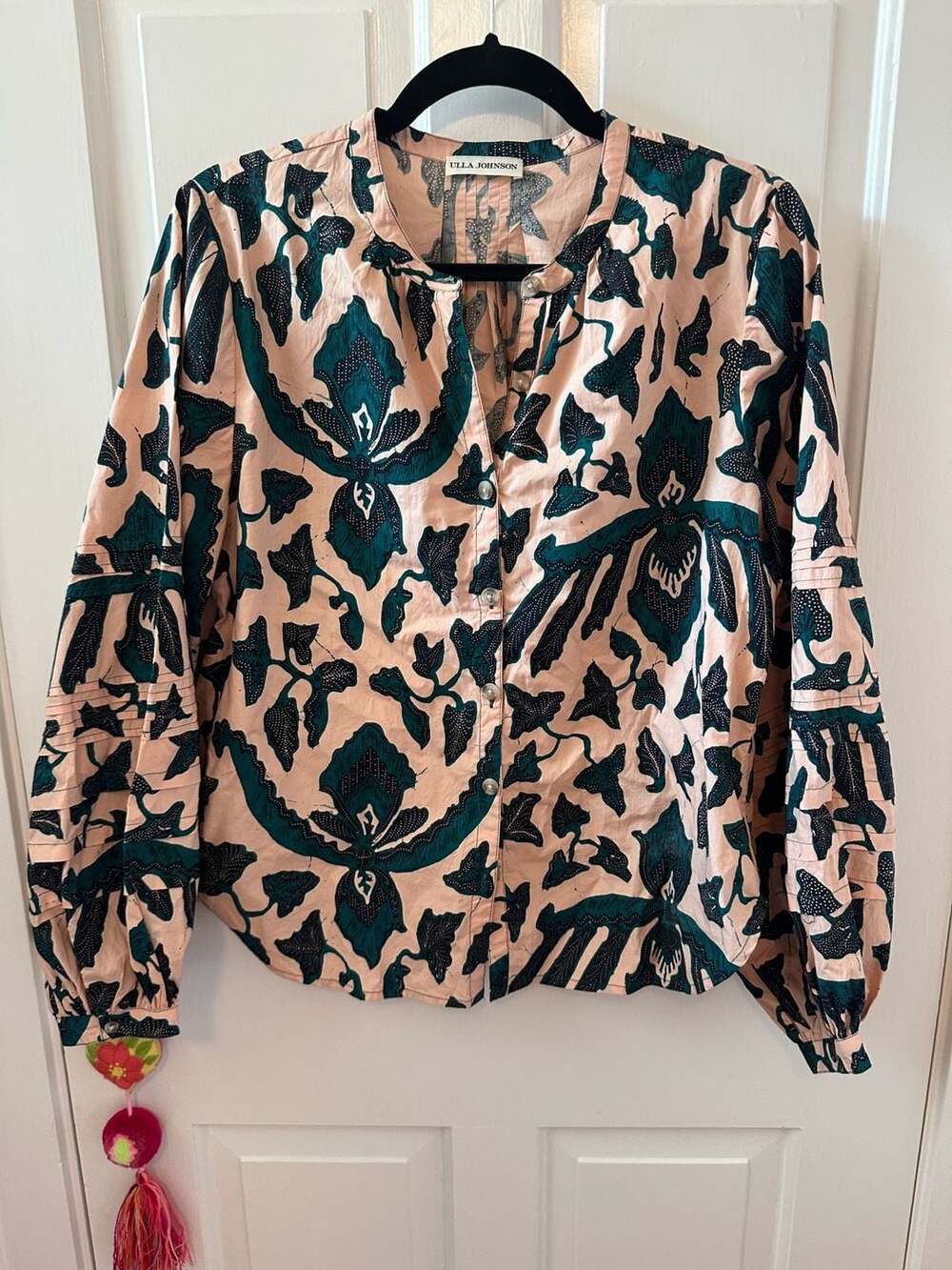 Ulla Johnson Floral Melati Blouse